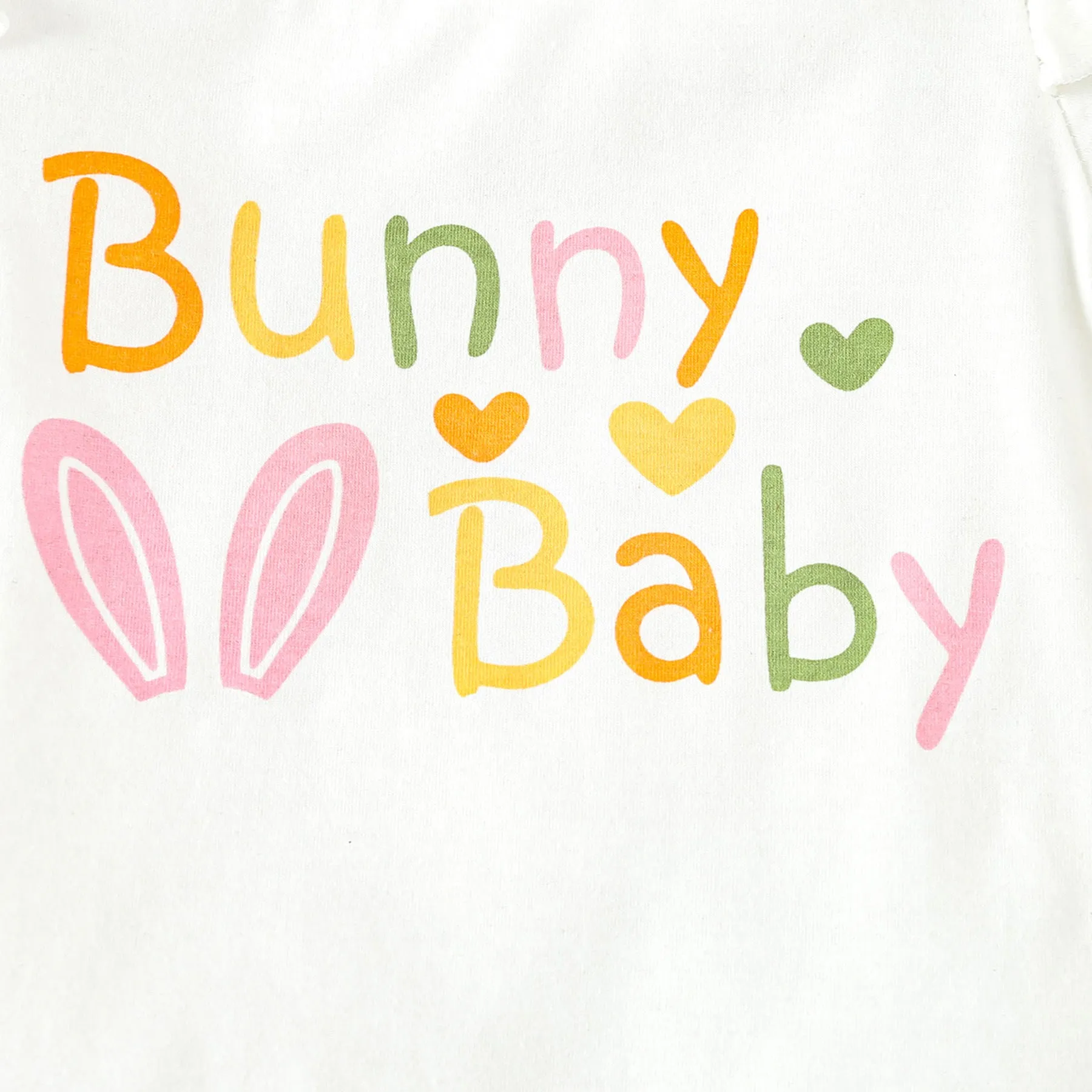 2 Pieces Set Baby Girls Easter Letters Rompers Animals And Cartoon Shorts Wholesale 24030174