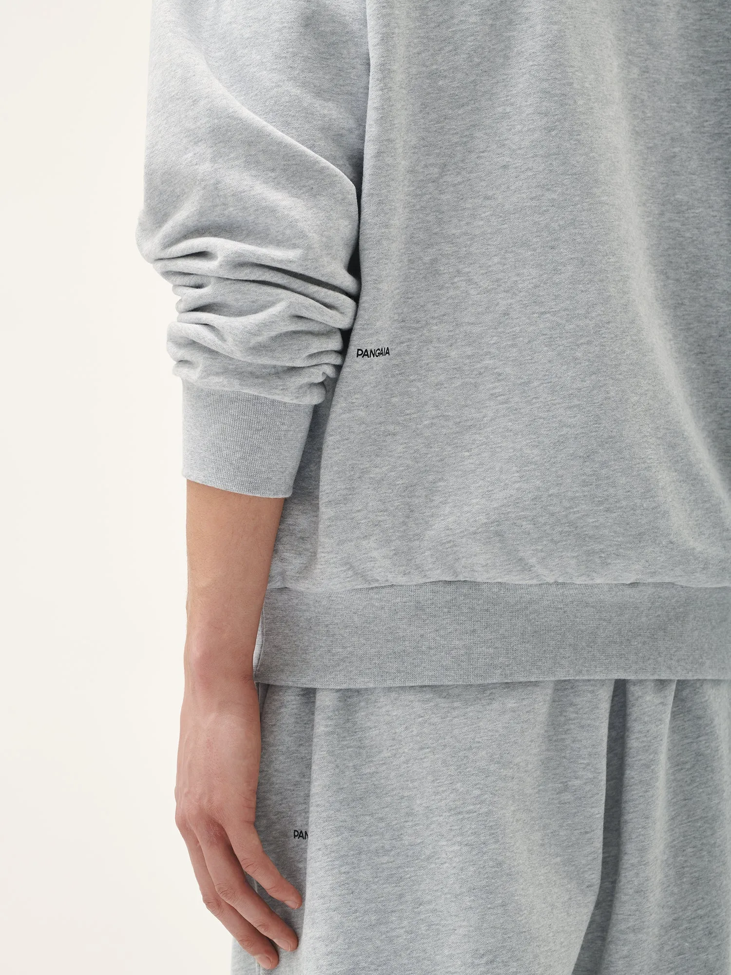 365 Midweight Hoodie—grey marl