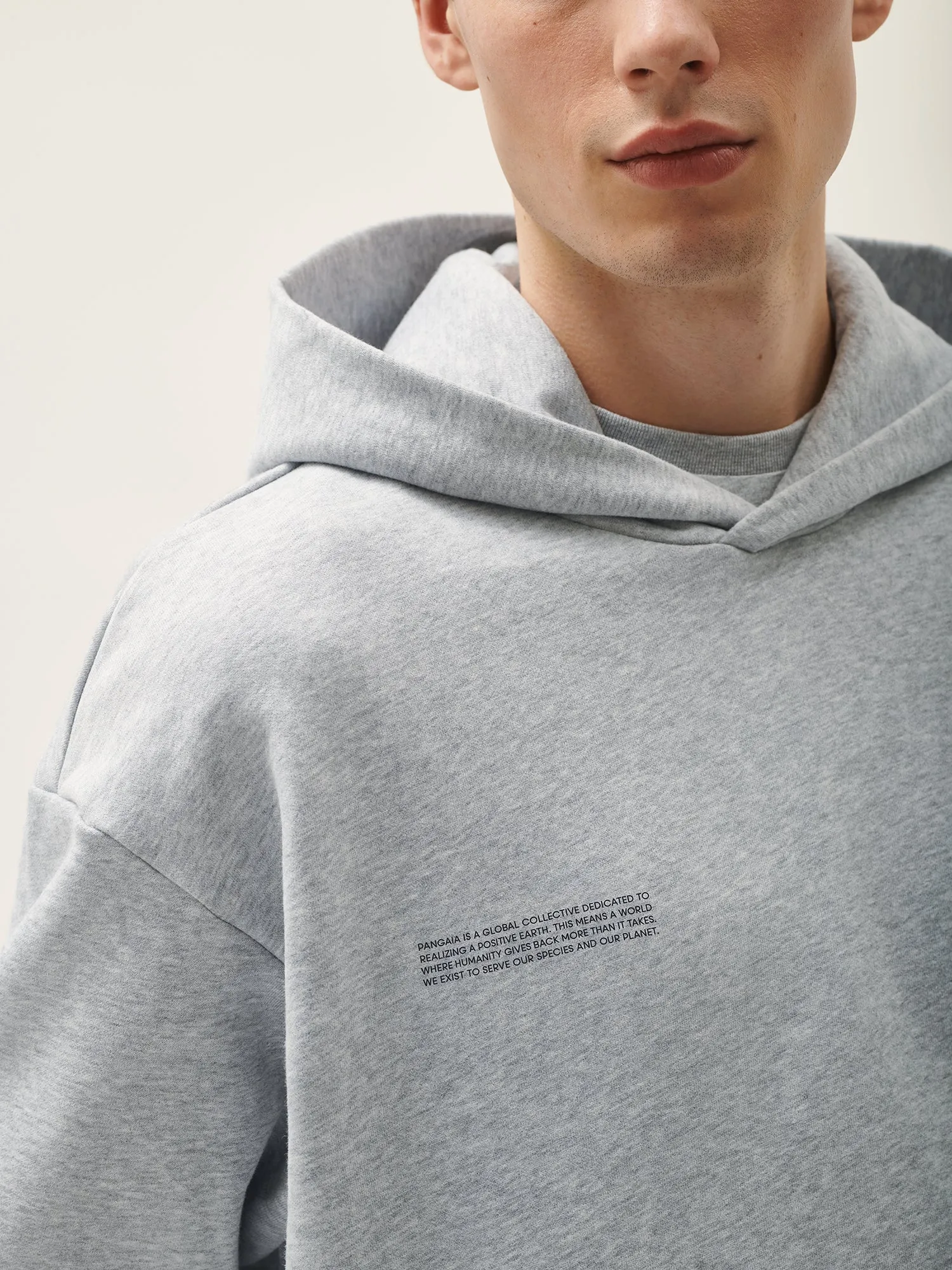 365 Midweight Hoodie—grey marl