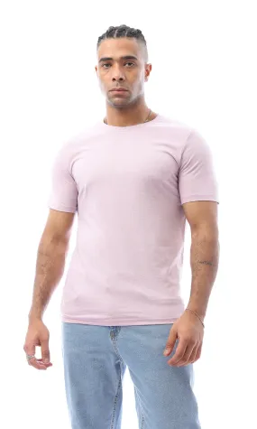 94915 Simple Heather Light Purple Basic Tee