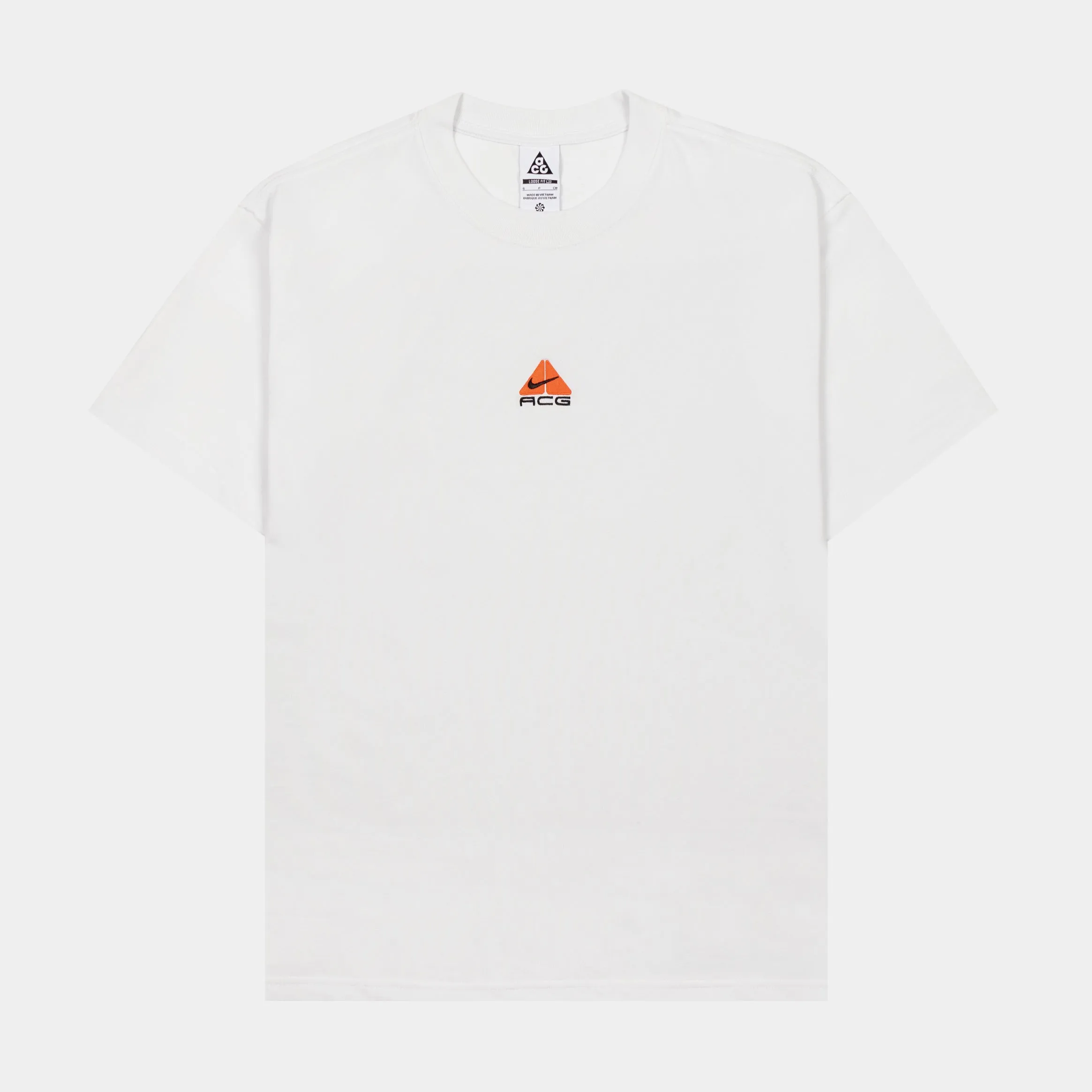 ACG Lungs Mens Short Sleeve Shirt (White)