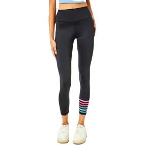 Addison Bay Women's Black (Multi Stripe) The Everyday Legging