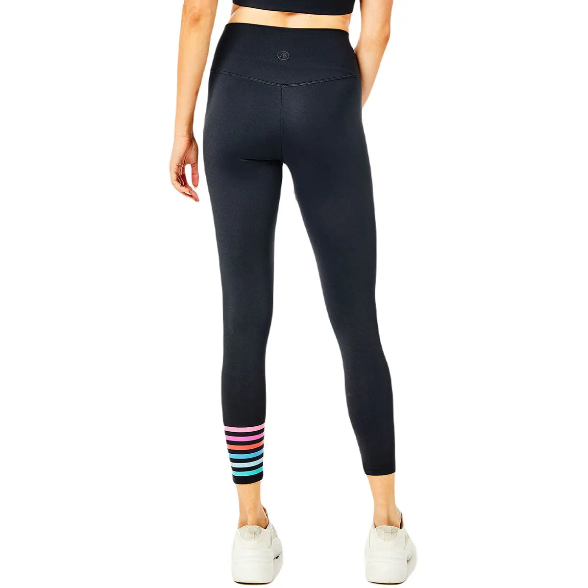 Addison Bay Women's Black (Multi Stripe) The Everyday Legging