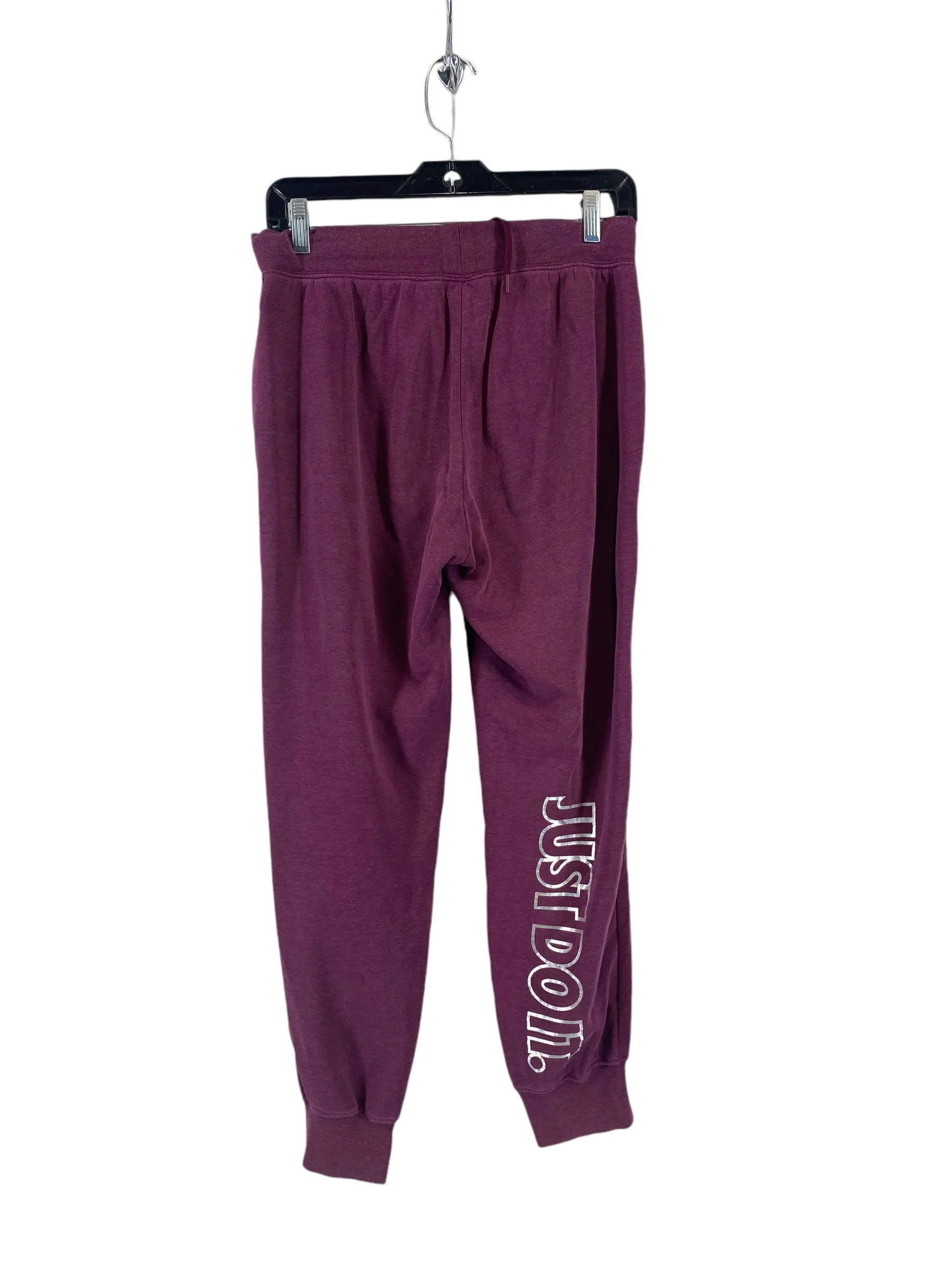 Athletic Pants By Nike In Purple, Size: S