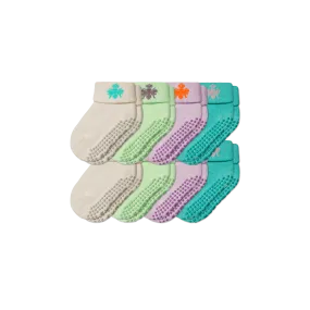 Baby Gripper Socks 8-Pack (6-12 Months)