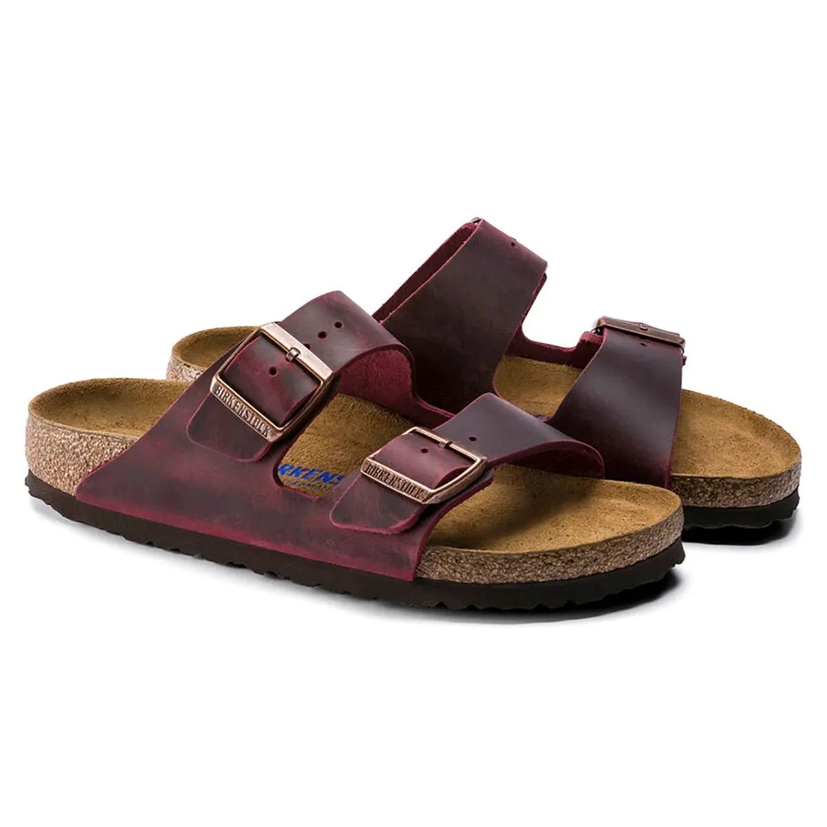 Birkenstock Arizona Soft Footbed Oiled Leather Sandals