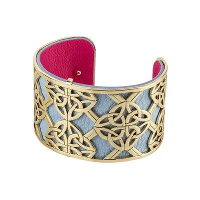 Celtic Knot Wide Cuff Bangles