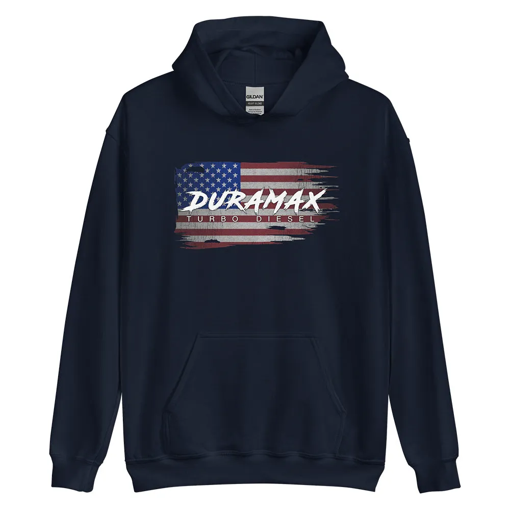 Duramax American Battle Flag Hoodie Sweatshirt