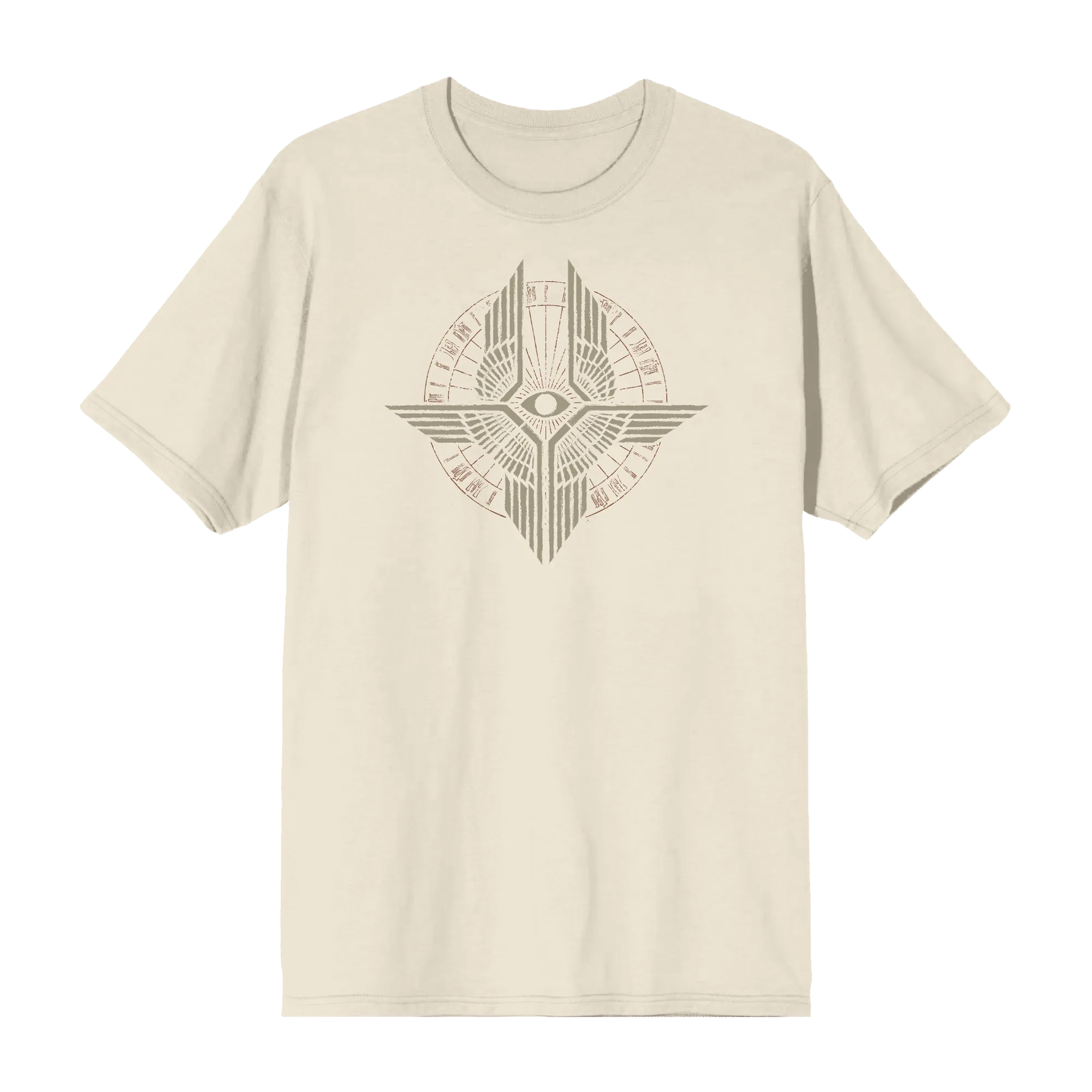 Eye & Wings Symbol Natural Tee