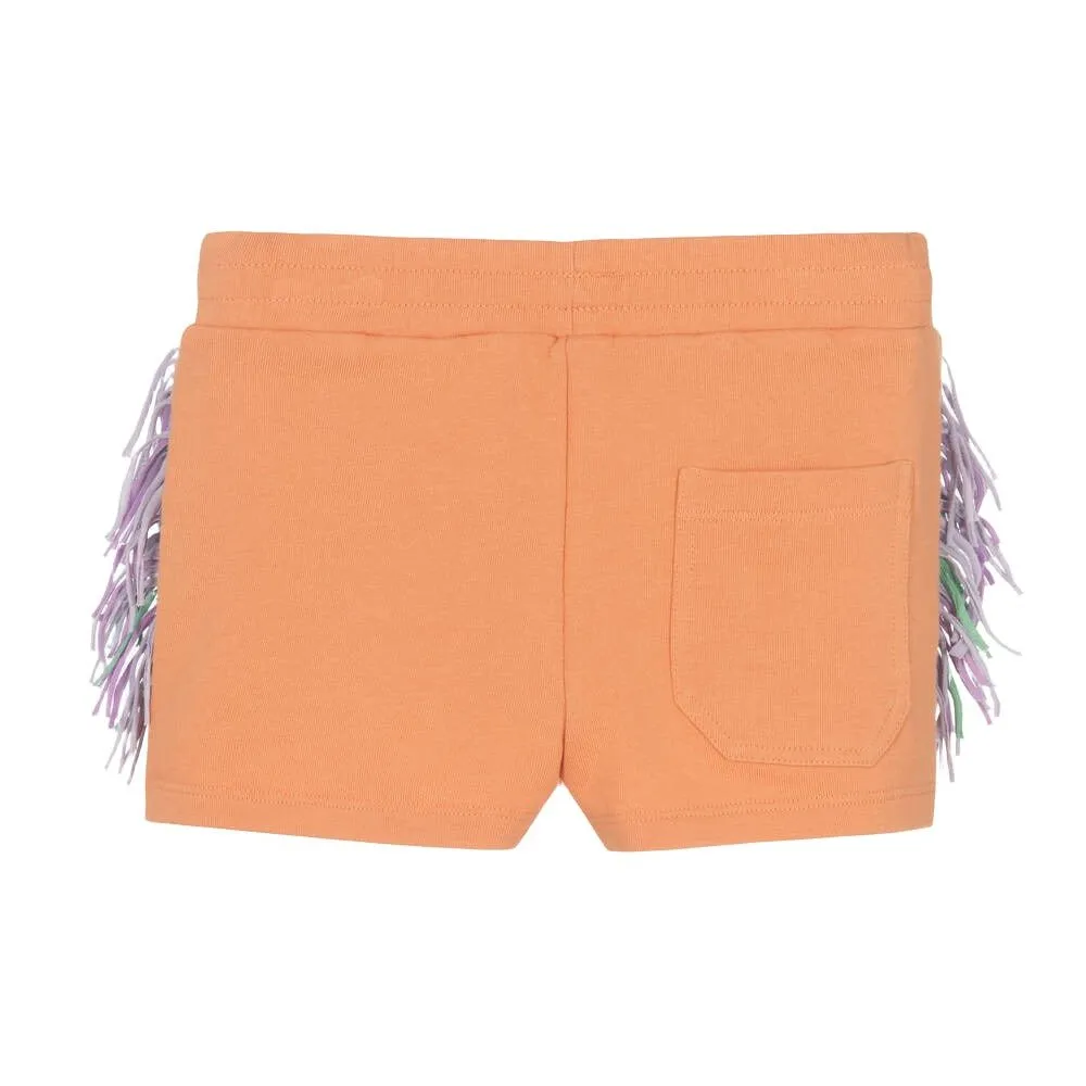 Fringed Bermuda Shorts