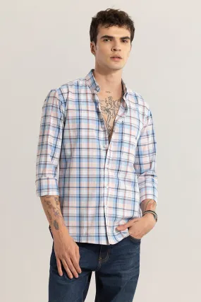 Glider Light Pink Checks Shirt