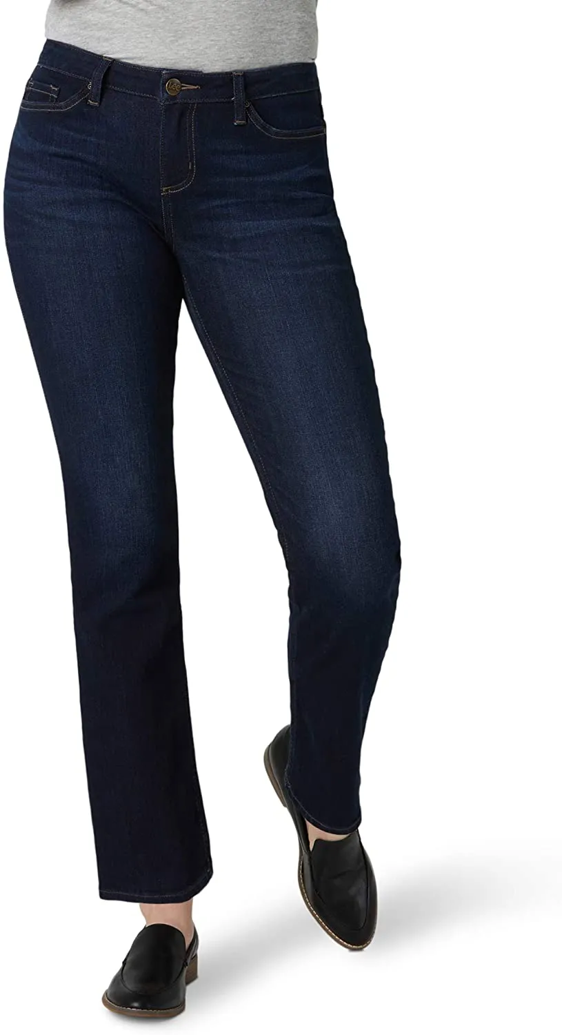 Lee Women's Regular Fit Straight Leg Jean