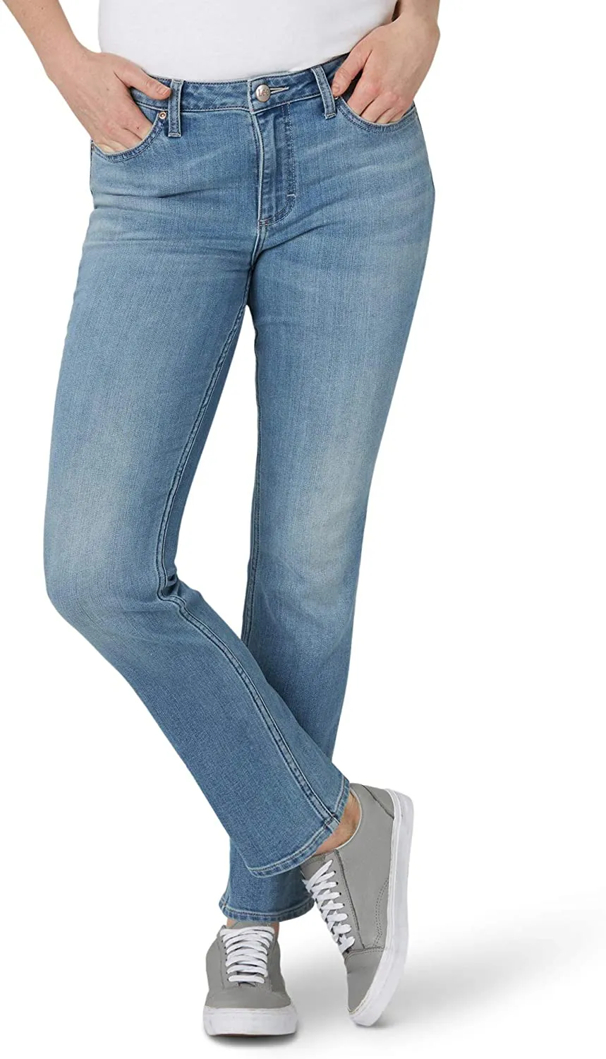 Lee Women's Regular Fit Straight Leg Jean