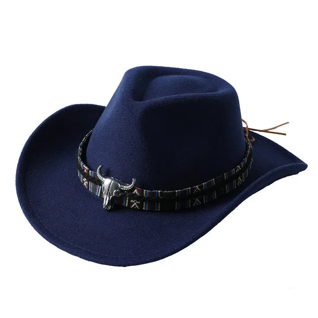 Longhorn Skull Cowgirl Hat 36 Different Styles And Colors To Choose From Two Different Longhorn Styles Silver Conchos Holstein Print Ostrich Feather Rhinestone Crown Check Them All Out!