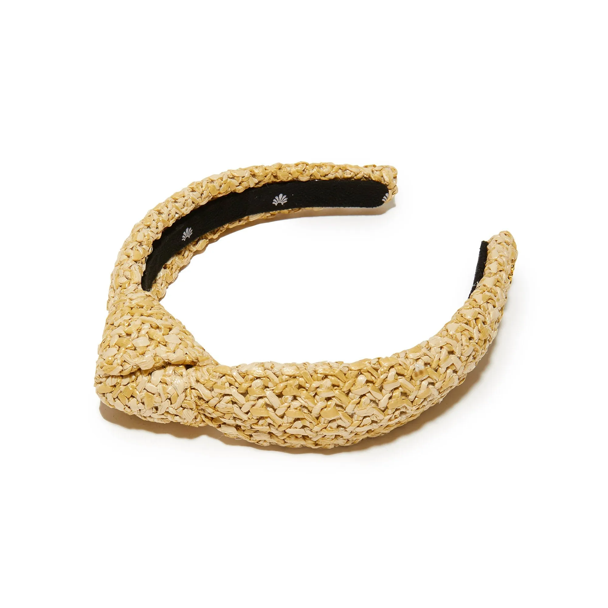 NATURAL RAFFIA KIDS KNOTTED HEADBAND