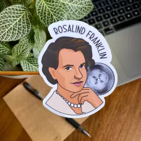 Rosalind Franklin Vinyl Sticker