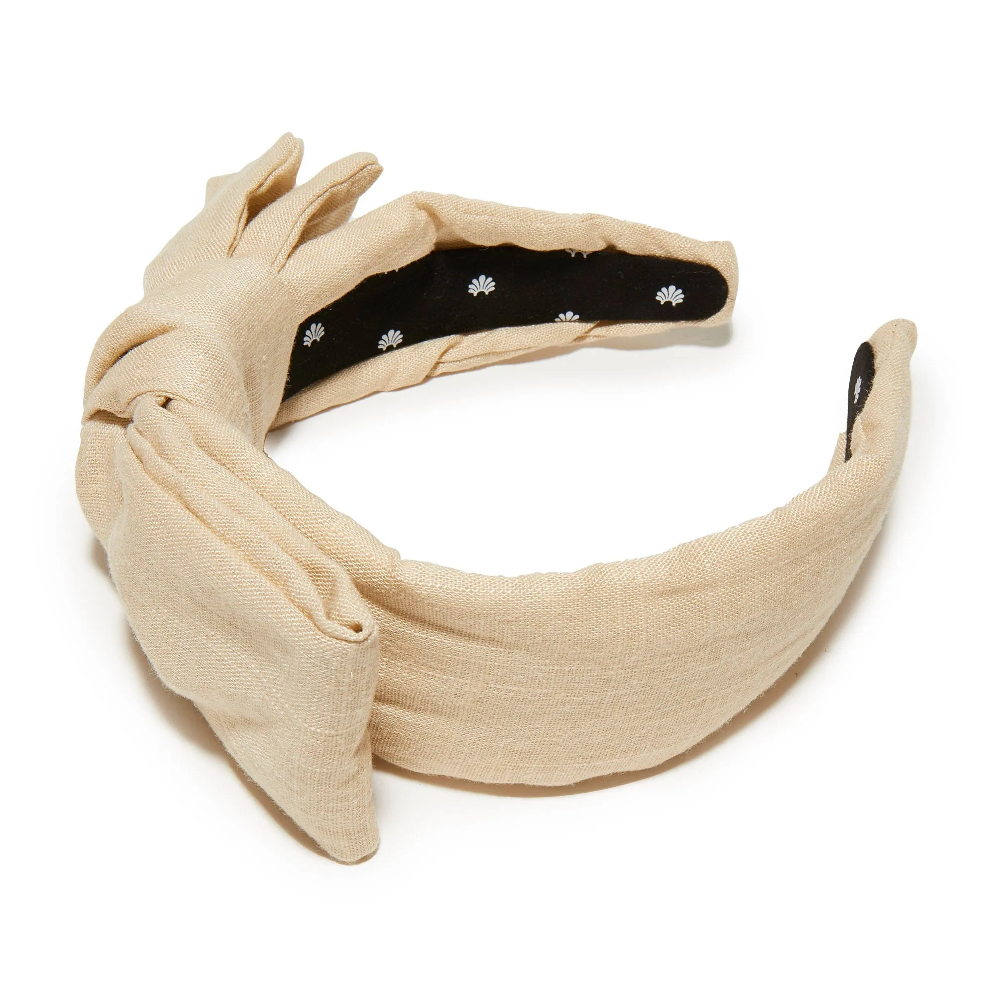 SAND LINEN HOLLY HEADBAND