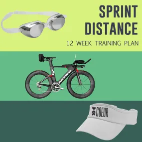 Sprint Distance Triathlon Training Plan: Women's 12 Week