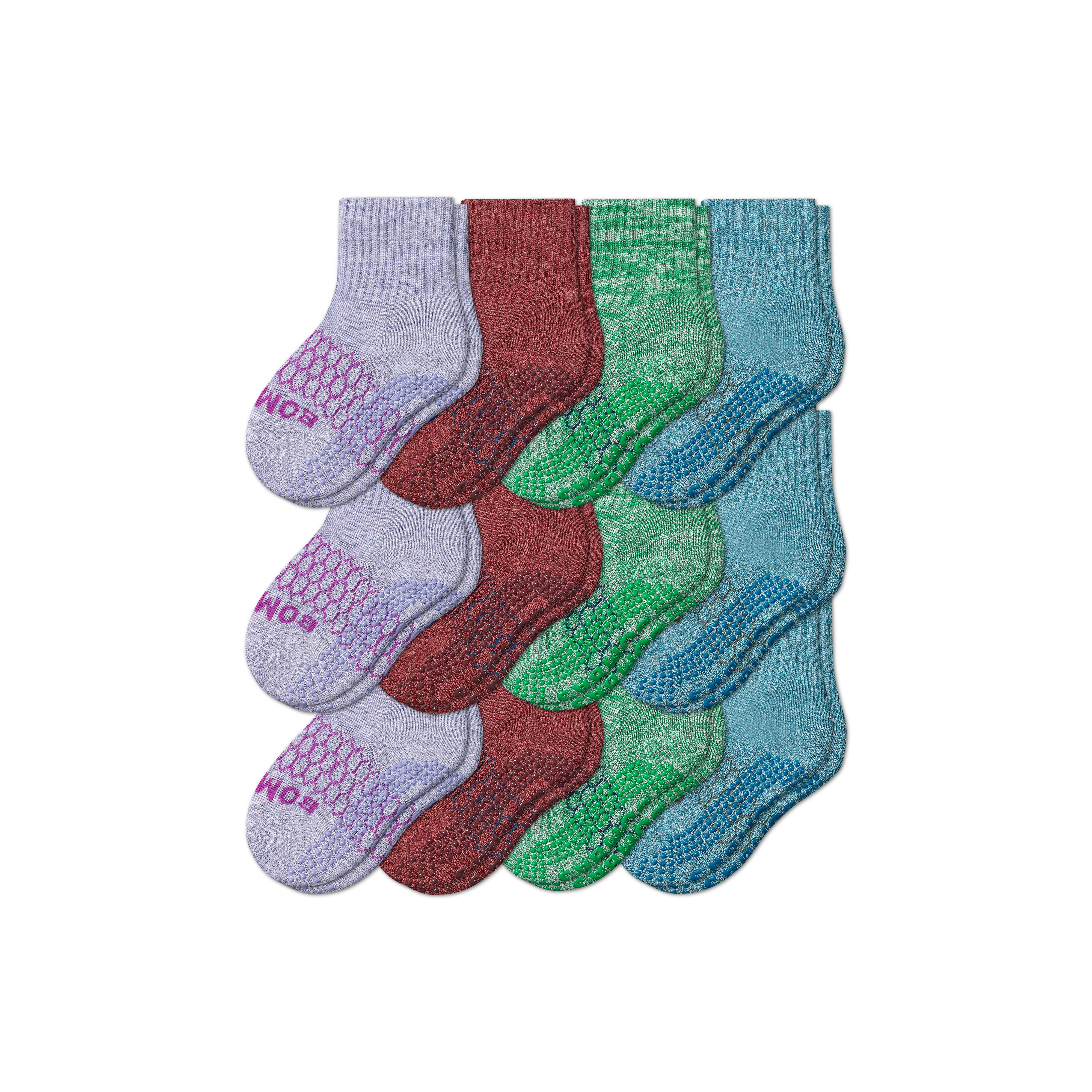 Toddler Gripper Calf Sock 12-Pack