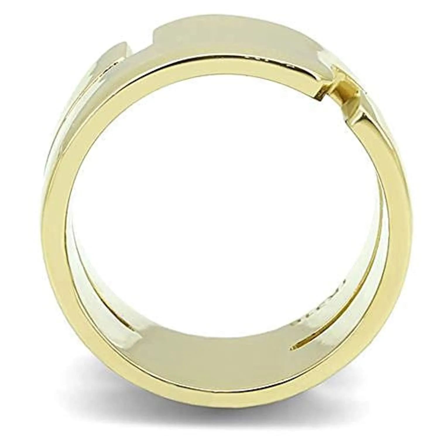 WildKlass Stainless Steel Ring IP Gold Women