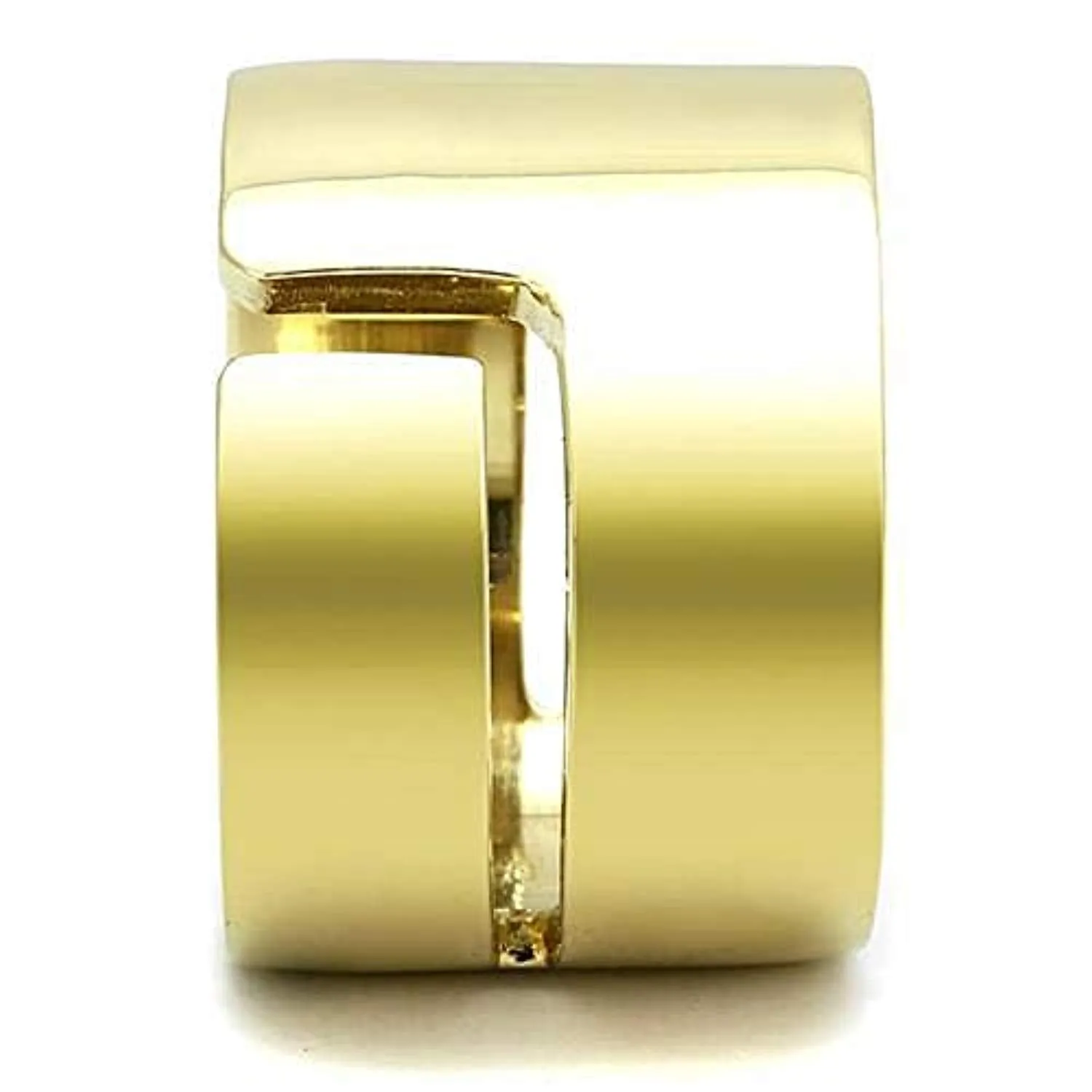 WildKlass Stainless Steel Ring IP Gold Women