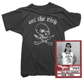 Worn Free Eat The Rich T Shirt - Black